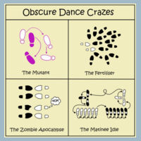 Obscure Dance Crazes - Woman's Design