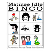 Matinee Idle Bingo 2 Design