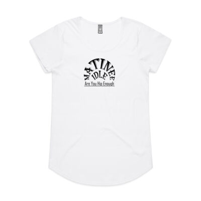 Are You Hip Enough - Woman's Scoop Neck Thumbnail