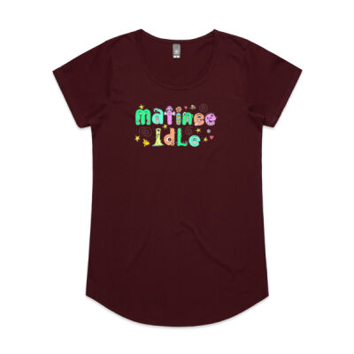 Turn On Tune In - Women's Scoop Neck (no writing) Thumbnail