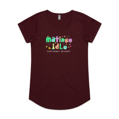 Don't Worry Be Happy - Women's Scoop Neck Thumbnail